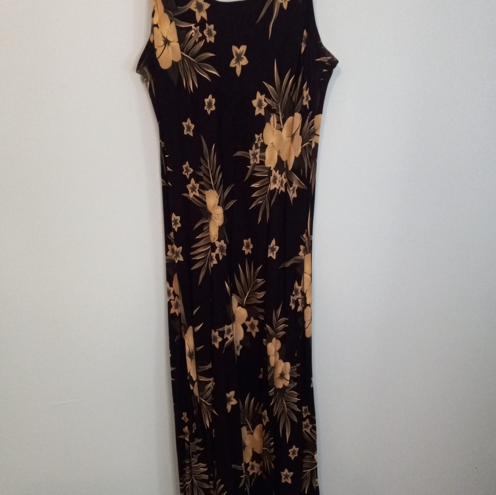 Hawaiian Print Maxi